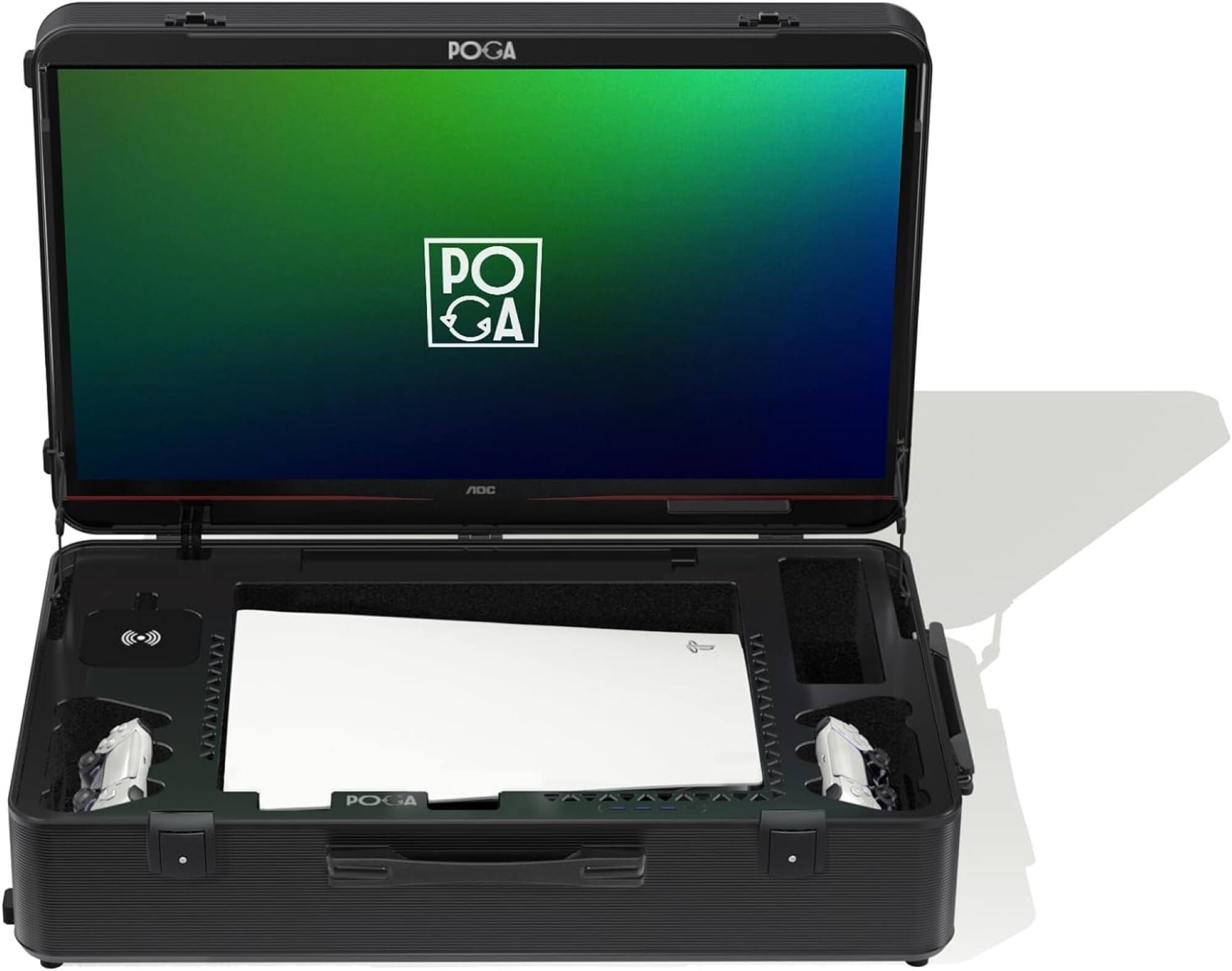Best Buy: POGA YEZ PS5 Portable 4K Console Travel Case w/ Trolley and ...