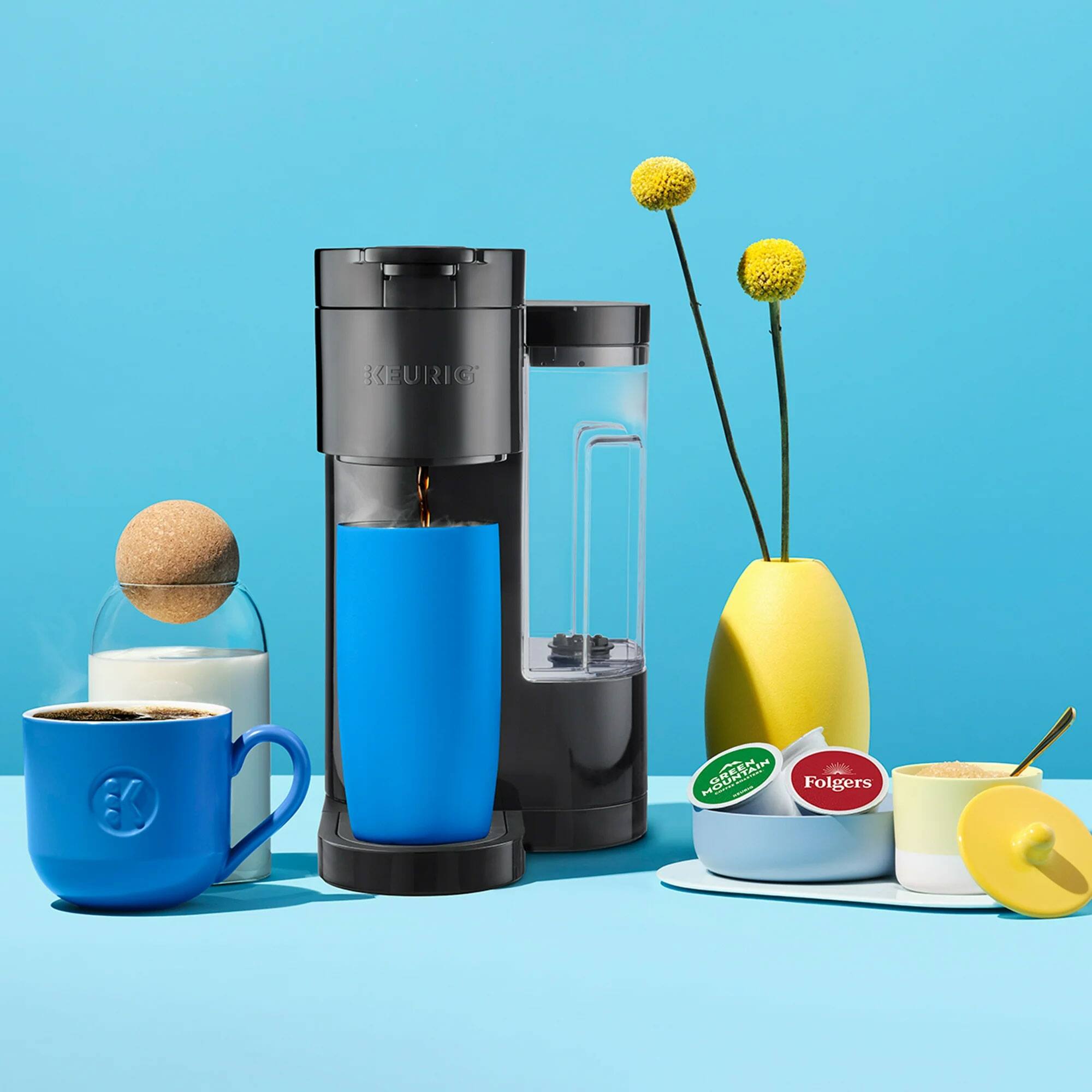 KEURIG I SREEN REE W POEDL Folgers