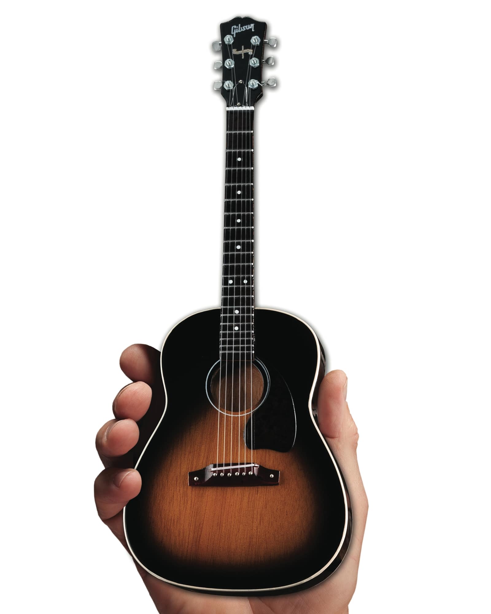 Axe Heaven - Gibson J-45 Vintage Sunburst Mini Guitar Replica Collectible Display Model