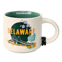 Starbucks - Discovery Series Delaware Ceramic Demitasse Ornament Mug, 2 Oz - Yellow