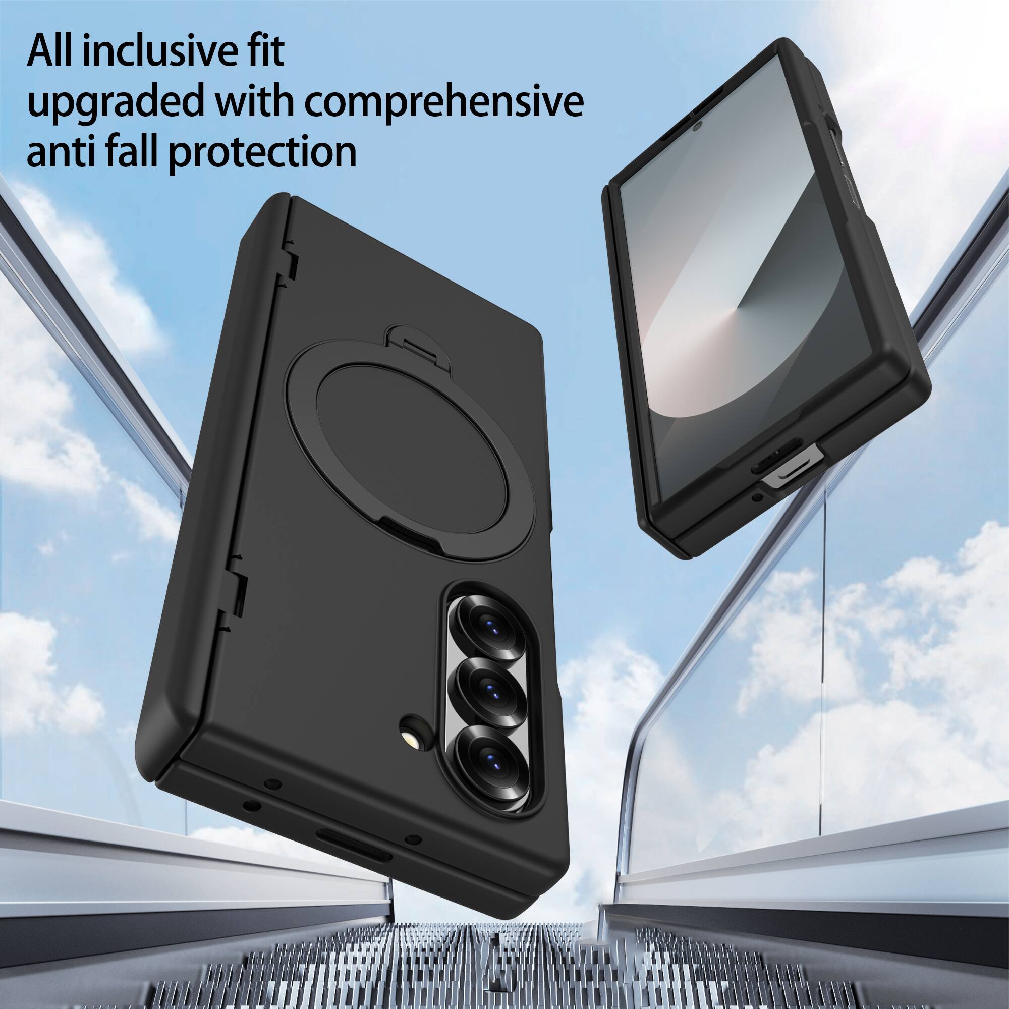 All inclusive fit upgraded with comprehensive anti fall protection