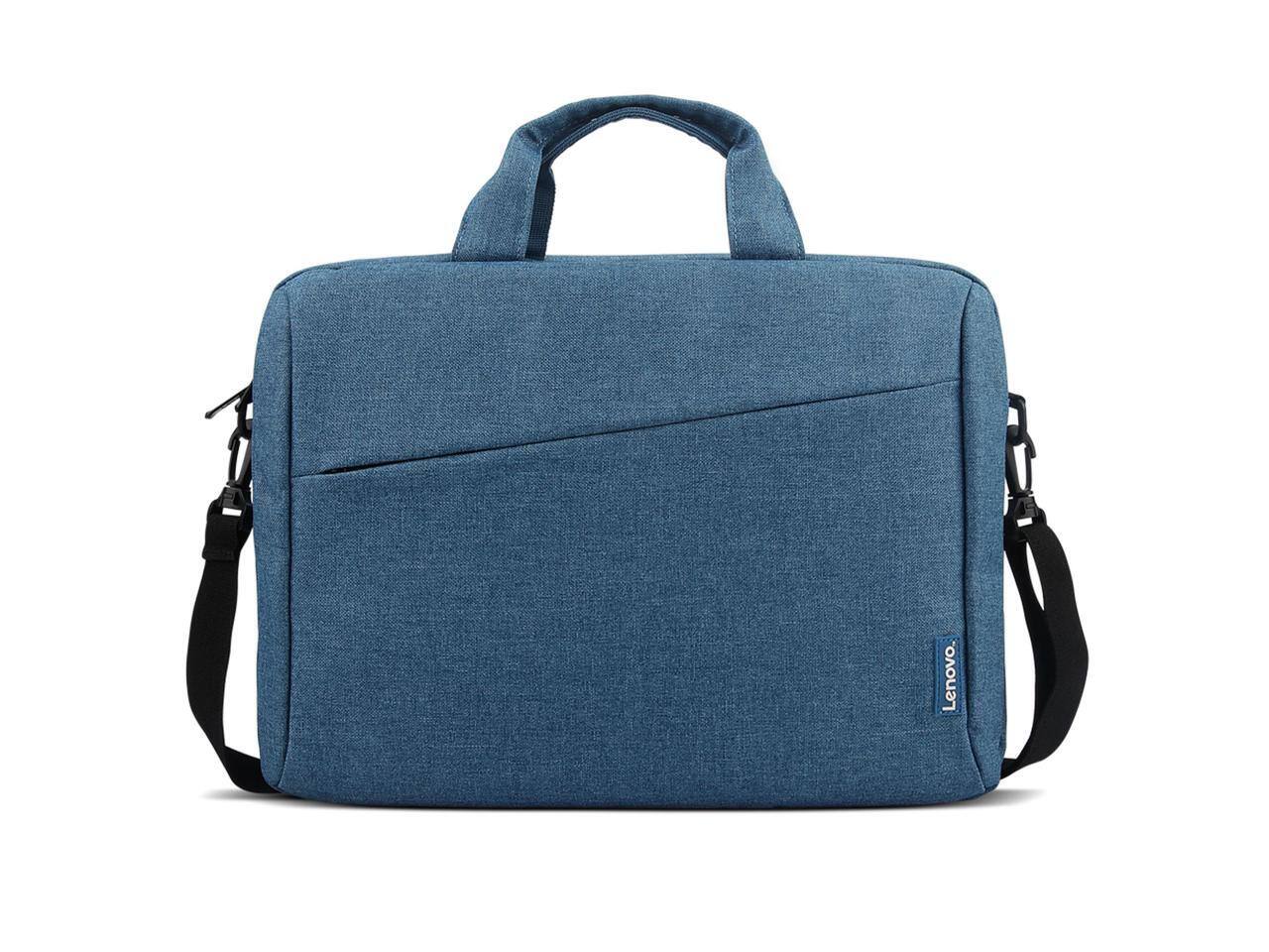 Front. Lenovo - Lenovo 15.6" Laptop Casual Toploader T210 (Blue) - Blue.