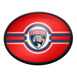 The Fan-Brand - Florida Panthers 18'' x 14'' Team Color Slimline Illuminated Wall Sign - Multicolor