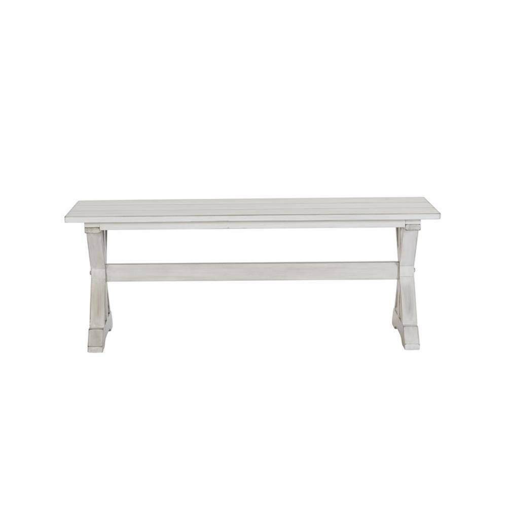 Front. Boraam - Jamestown Backless Dining Bench - MultiColor.