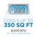 BLACK + DECKER 0/160 + 16 - COOLS UP TO 350 SQ FT 8,000 BTU 62° at the coolest setting