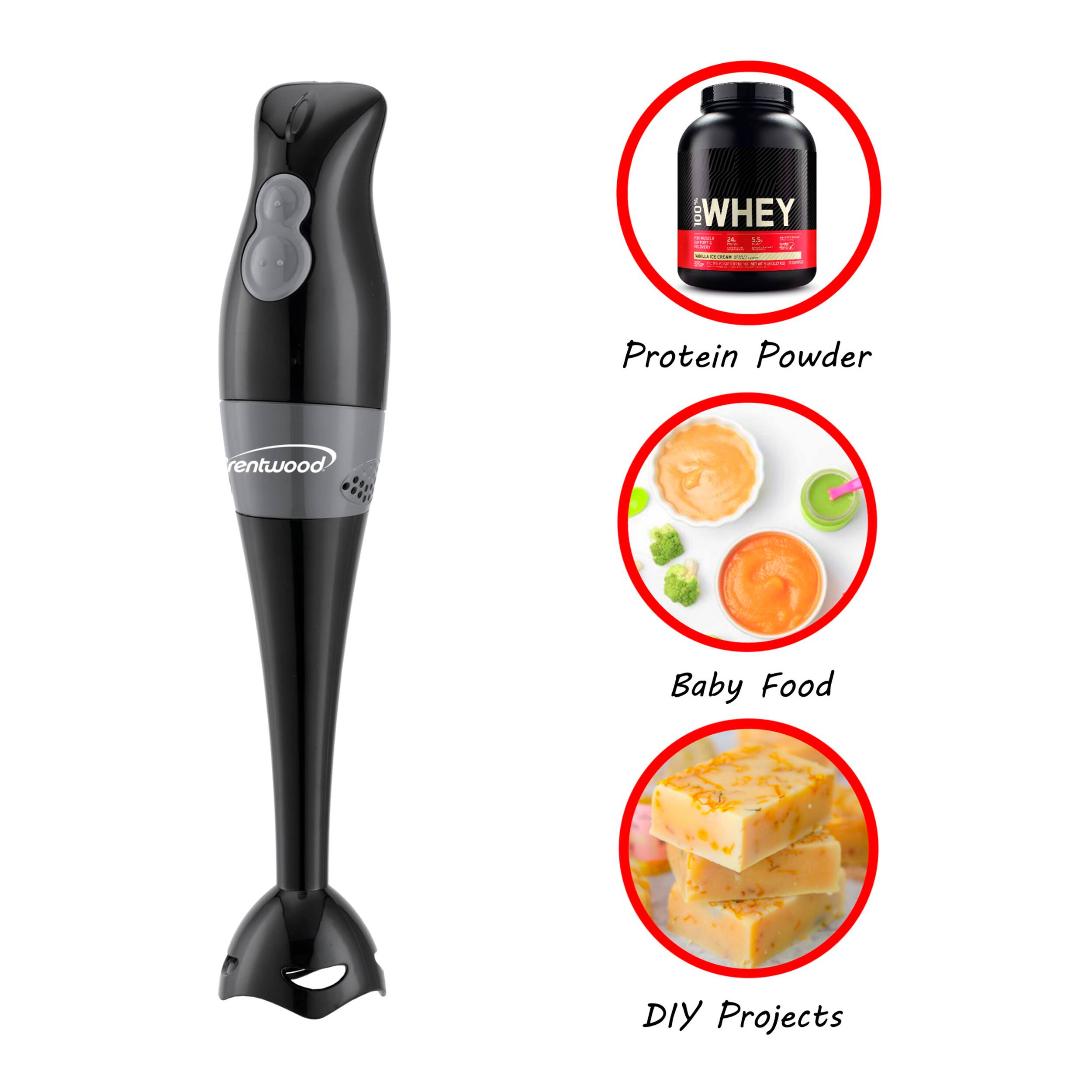 Brentwood 2 Speed 200W Hand Blender Black 310115099M - Best Buy