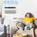 Alt View 25. Hisense - 350 sq. ft. 8,000 BTU Smart Window Inverter Air Conditioner with Wi-fi and Remote Control - White.