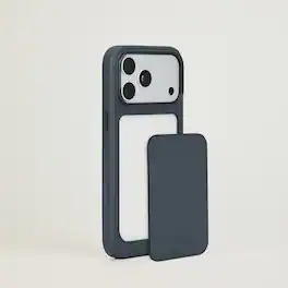 Troubadour - iPhone 18 Pro Max Modular Leather Case - Basalt
