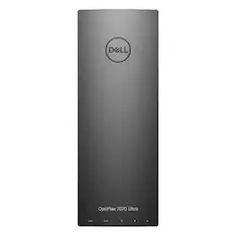 Dell - Refurbished Excellent - Optiplex 7070 UFF Desktop Computer PC | Intel i5-8th 1.6GHz | 8GB DDR4 RAM | 256GB SSD | KB & Mouse | Wi-Fi | Win11 - Black