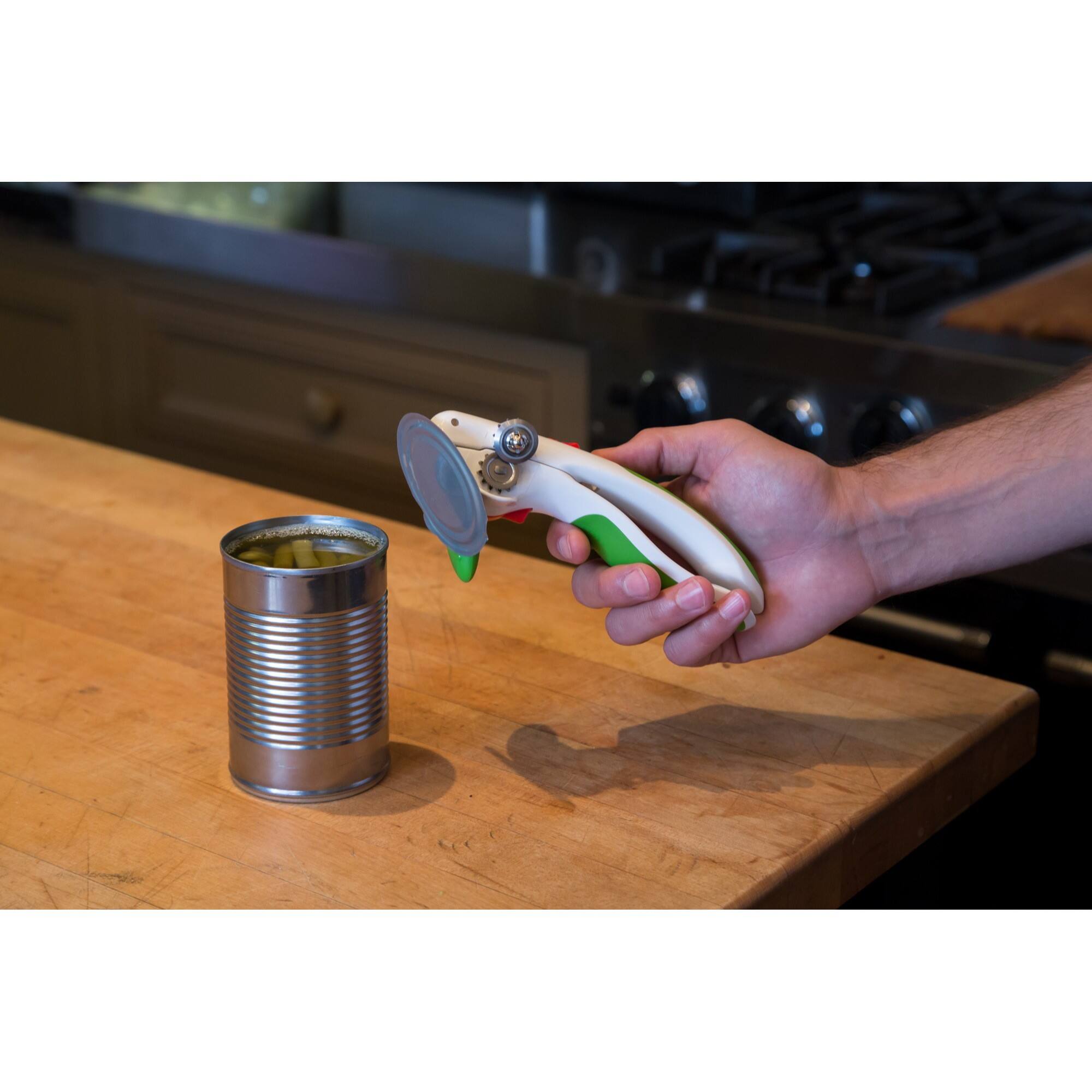 Alt View 3. Zyliss - Lock N' Lift Can Opener, Green - Green.