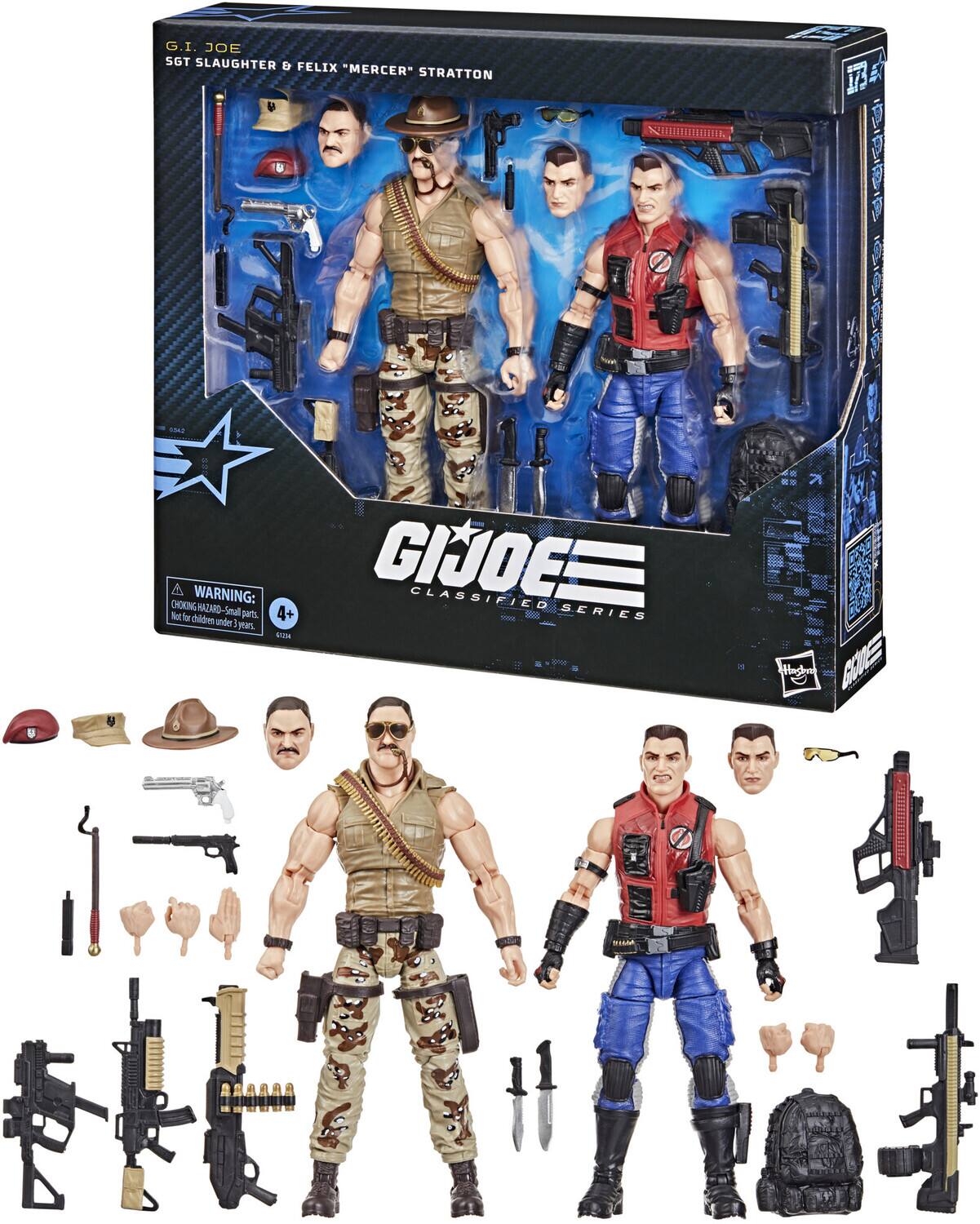 Hasbro Collectibles - G.I. Joe - Classified Series - #173, Sgt Slaughter & Felix "Mercer" Stratton - COLLECTIBLES