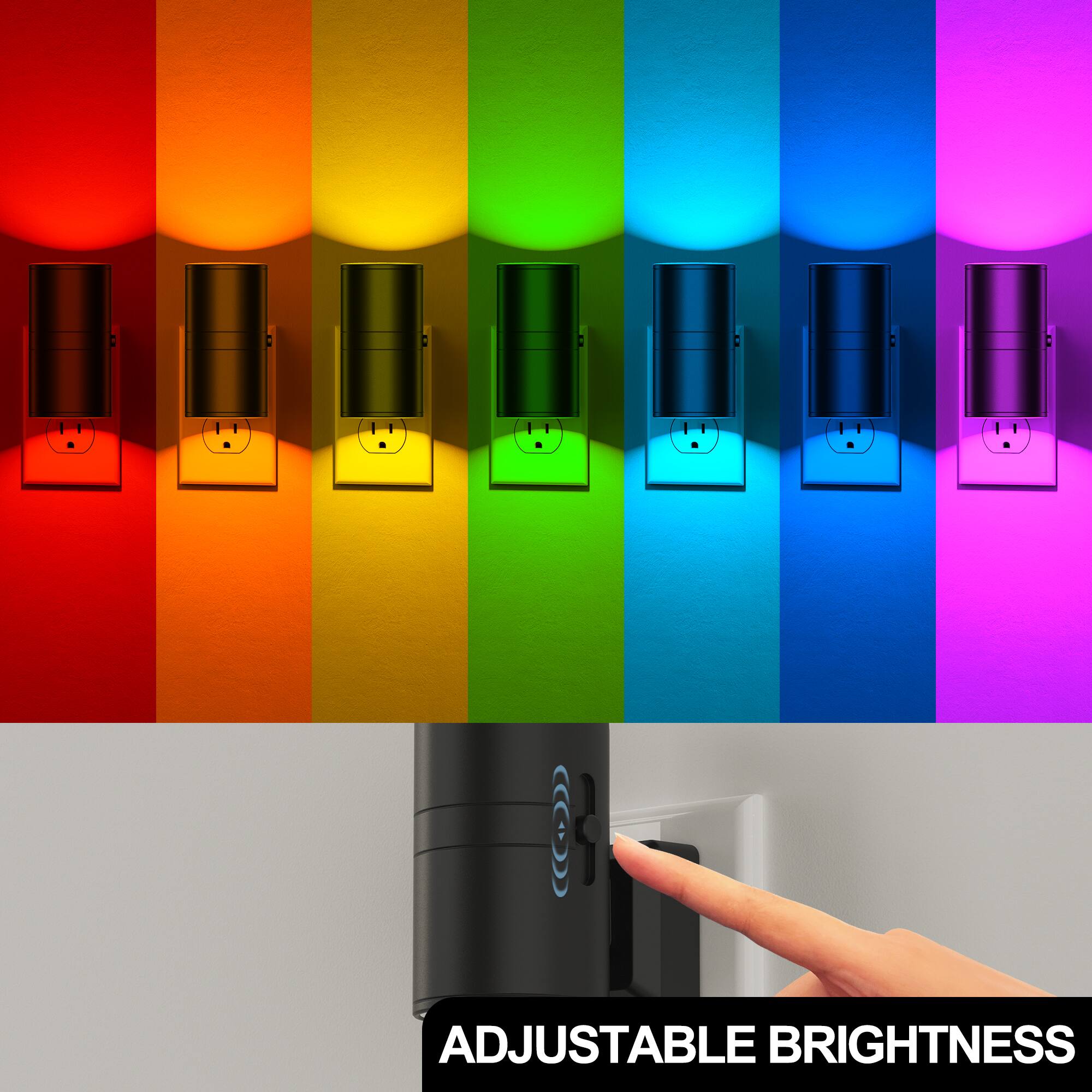 ADJUSTABLE BRIGHTNESS