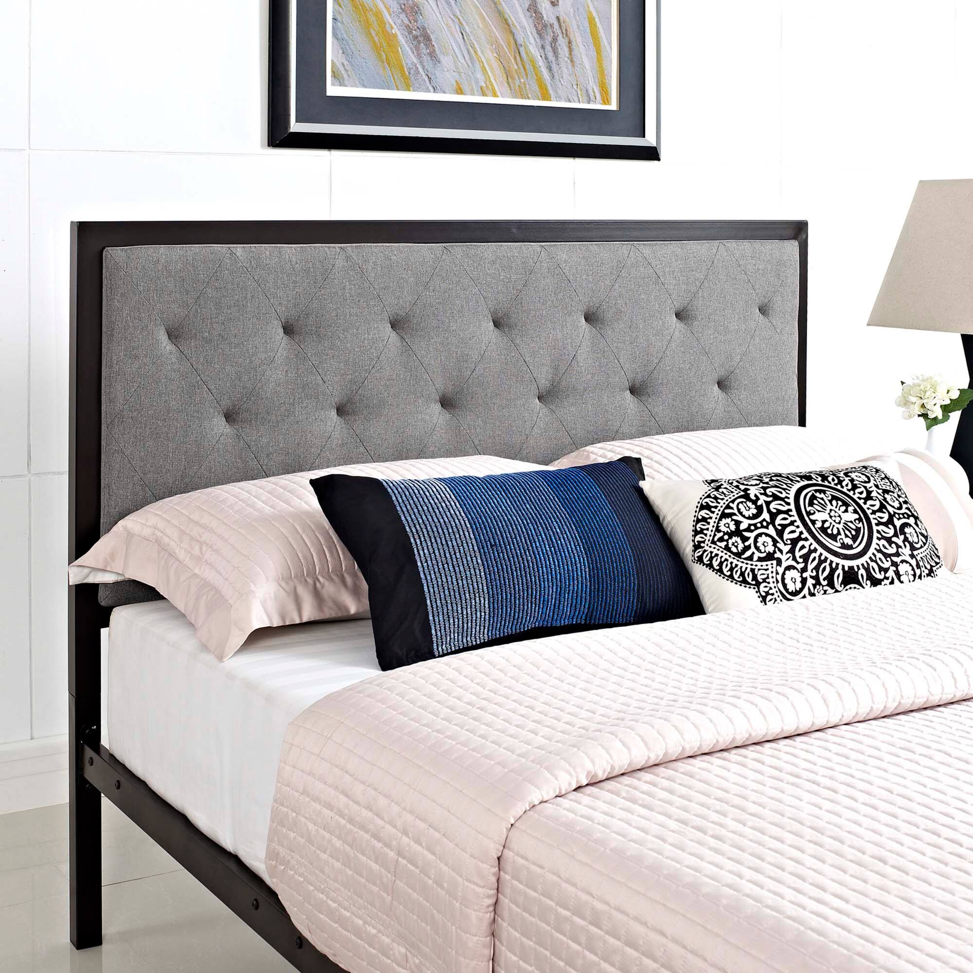 Alt View 5. Modway - Horizon Stainless Steel Twin Bed Frame - Silver.