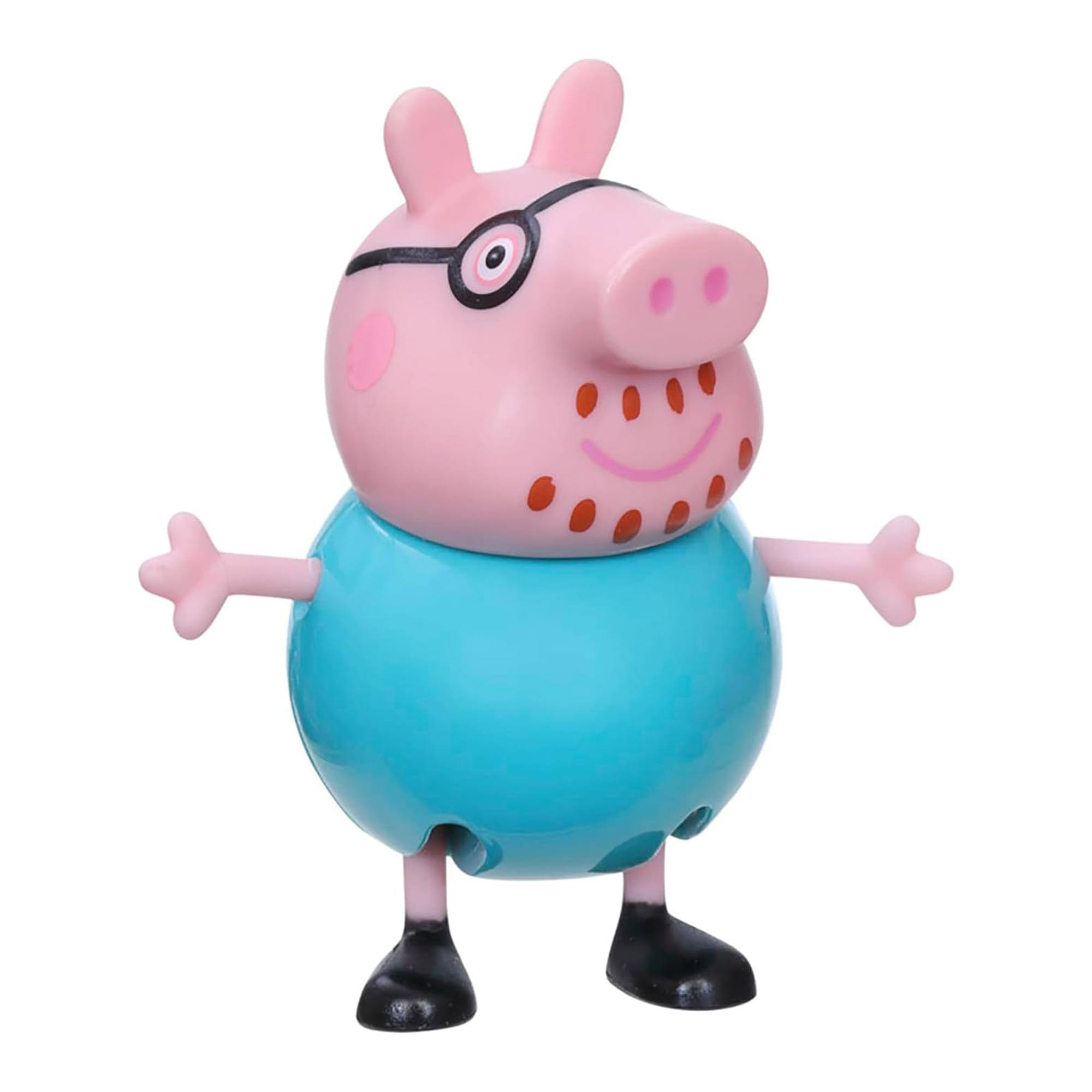 Alt View 4. Hasbro - Peppa Pig Adventures Figure 4 Pack | Peppa's Family - Pink.