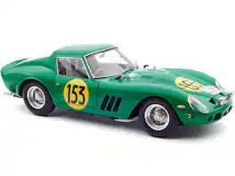 Ferrari 250 GTO #153 David Piper - Dan Margulies "Tour de France" (1962) Limited Ed to 2200 pcs 1/18 Model Car by CMC
