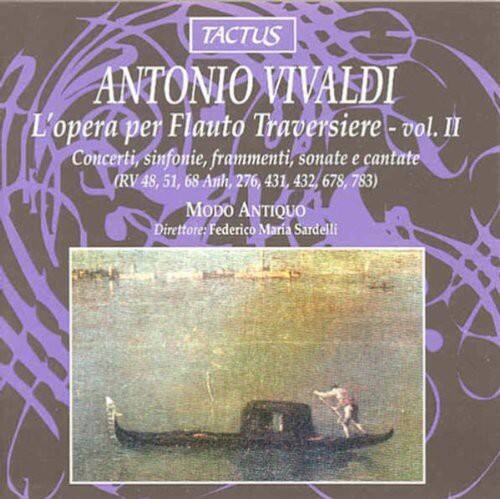 Vivaldi / Sardelli / Fedi - Works for Transverse Flute 2   - COMPACT DISCS [CD] price history on PriceWatchPro