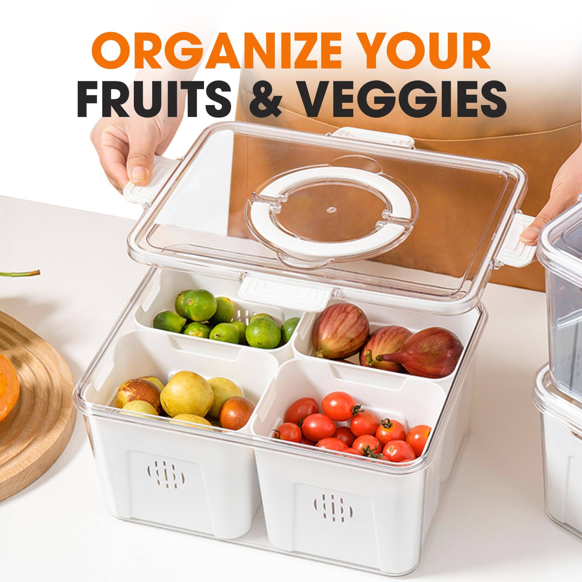 ORGANIZE YOUR FRUITS & VEGGIES