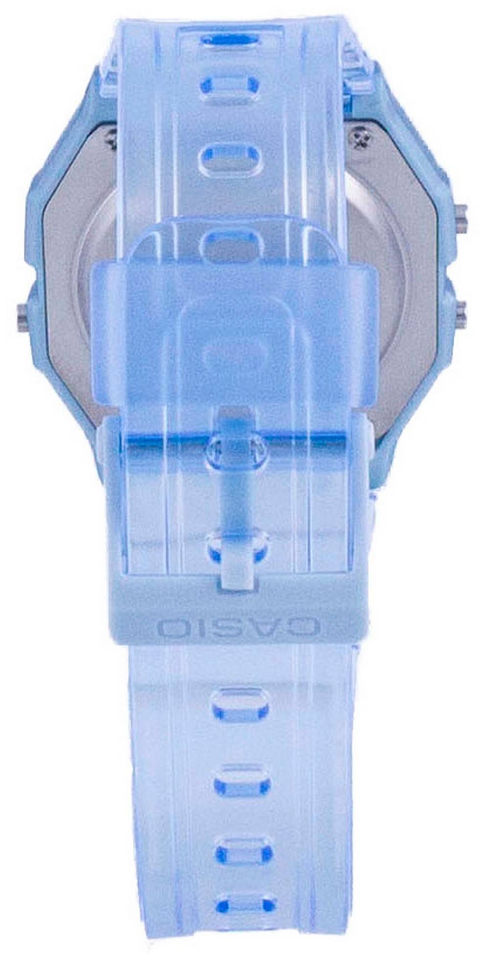 Back. Casio - Youth Blue Resin Digital F-91WS-2 F91WS-2 Unisex Watch - Blue.