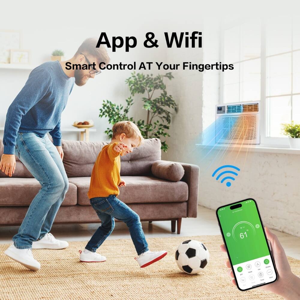 App & Wifi  
Smart Control AT Your Fingertips