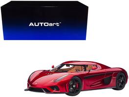 Koenigsegg Regera Candy Red 1/18 Model Car by Autoart - Candy Red