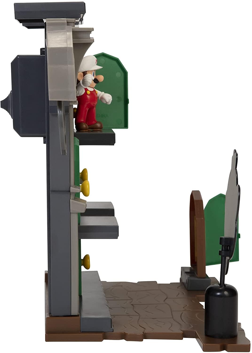 Alt View 1. Jakks Pacific - Super Mario World of Nintendo 2.5 Inch Deluxe Boo Mansion Playset - Black.