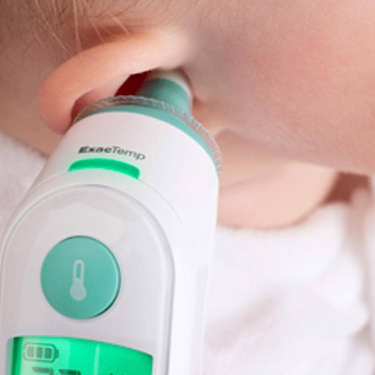 Left. Braun - Braun ThermoScan 6 Digital Ear Thermometer with Color-Coded Display, IRT6515 - White.