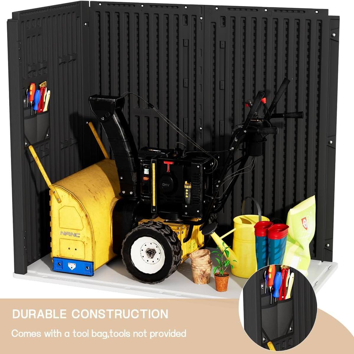 DURABLE CONSTRUCTION  
Comes with a tool bag, tools not provided