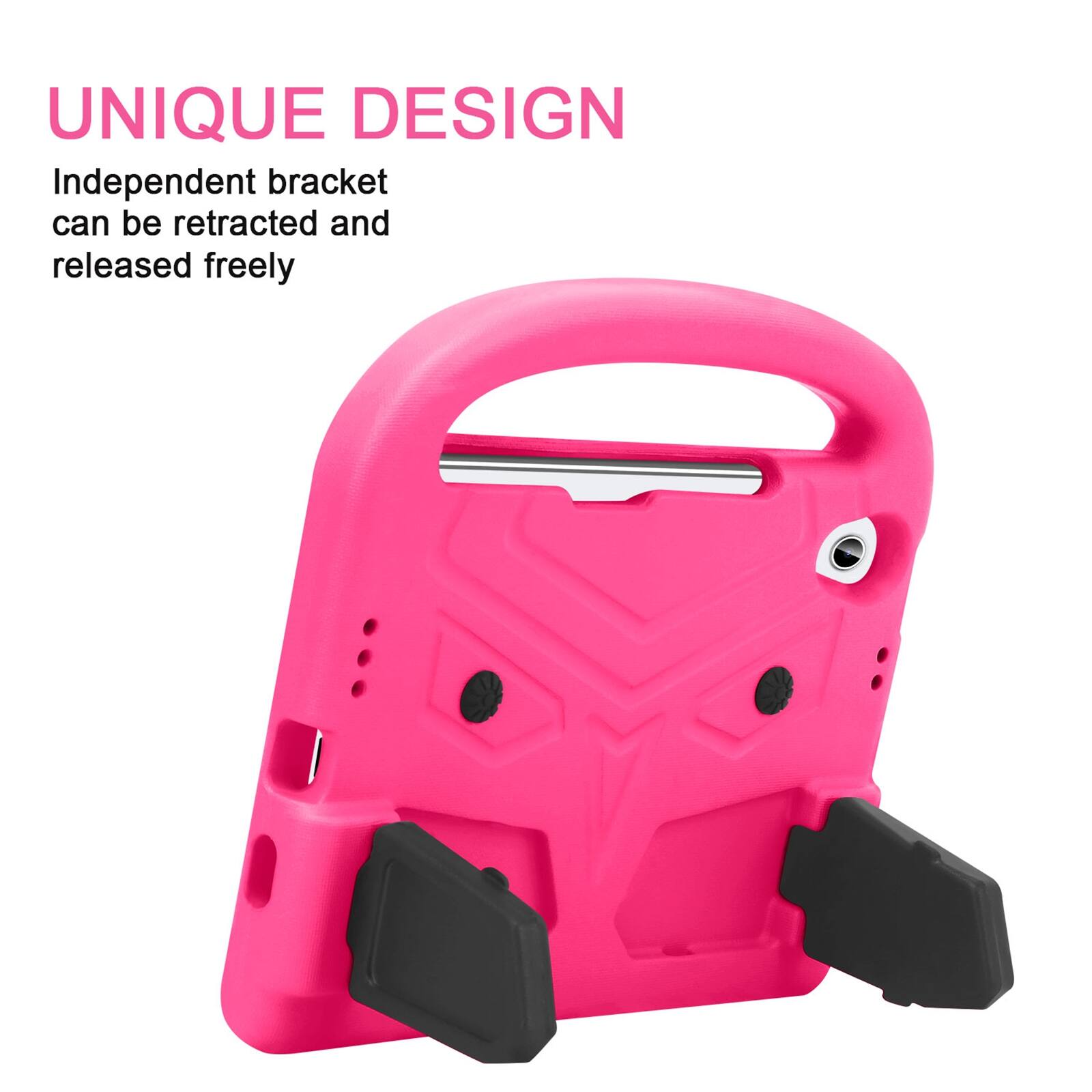 UNIQUE DESIGN  
Independent bracket can be retracted and released freely