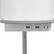 Alt View 18. Simple Designs - Round Etagere Storage Floor Lamp with 2 USB, 1 Outlet - Gray.