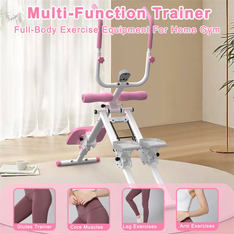 Multi-Function Trainer  
Full-Body Exercise Equipment For Home Gym  

Glutes Trainer  
Core Muscles  
Leg Exercises  
Arm Exercises