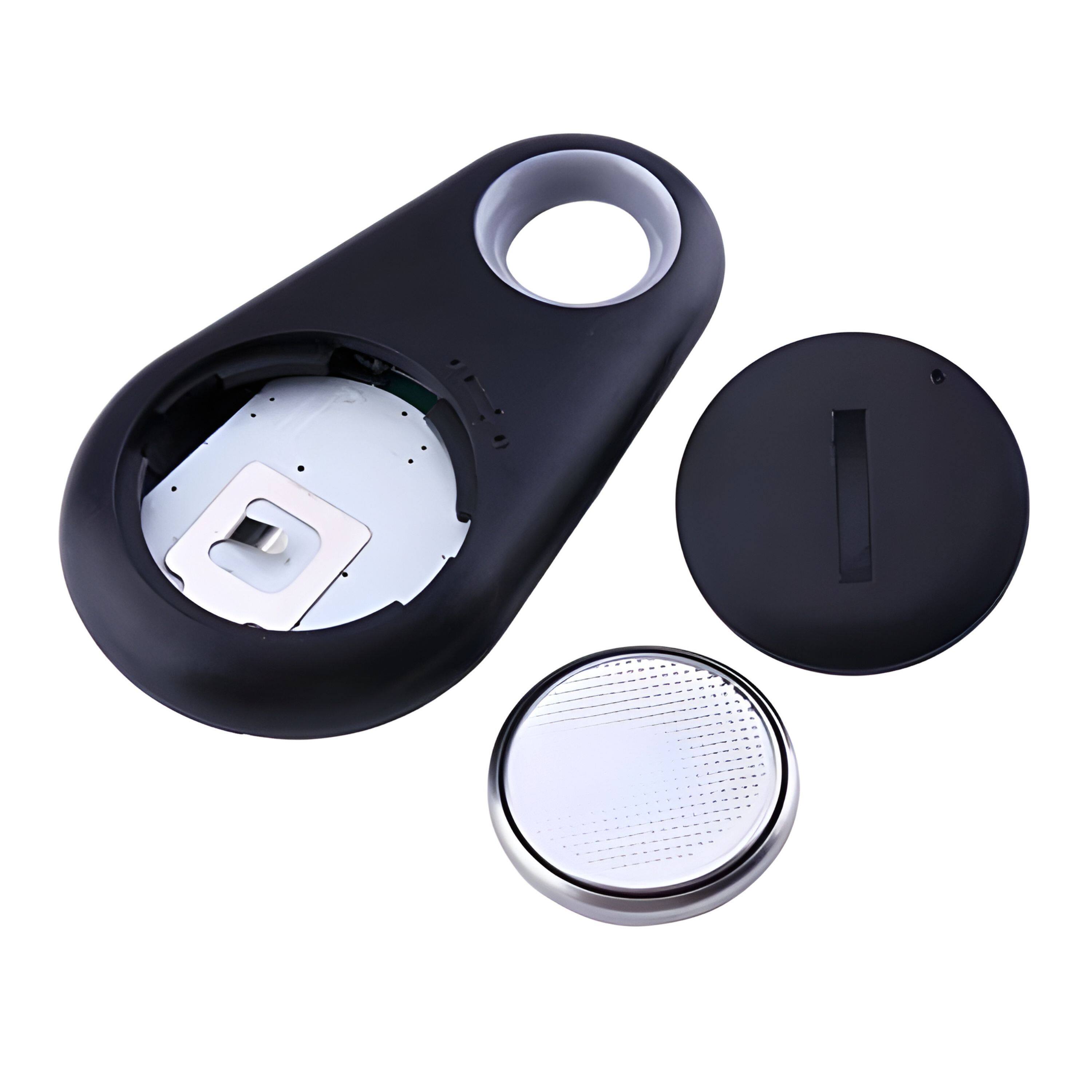Angle. Kitcheniva - Mini Bluetooth Anti-Lost Tracker GPS Locator Alarm Black - Black.