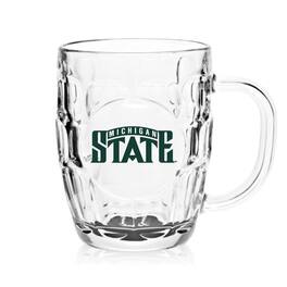 Indigo Falls - Michigan State Spartans 20oz. Dimpled Glass Mug - Multicolor