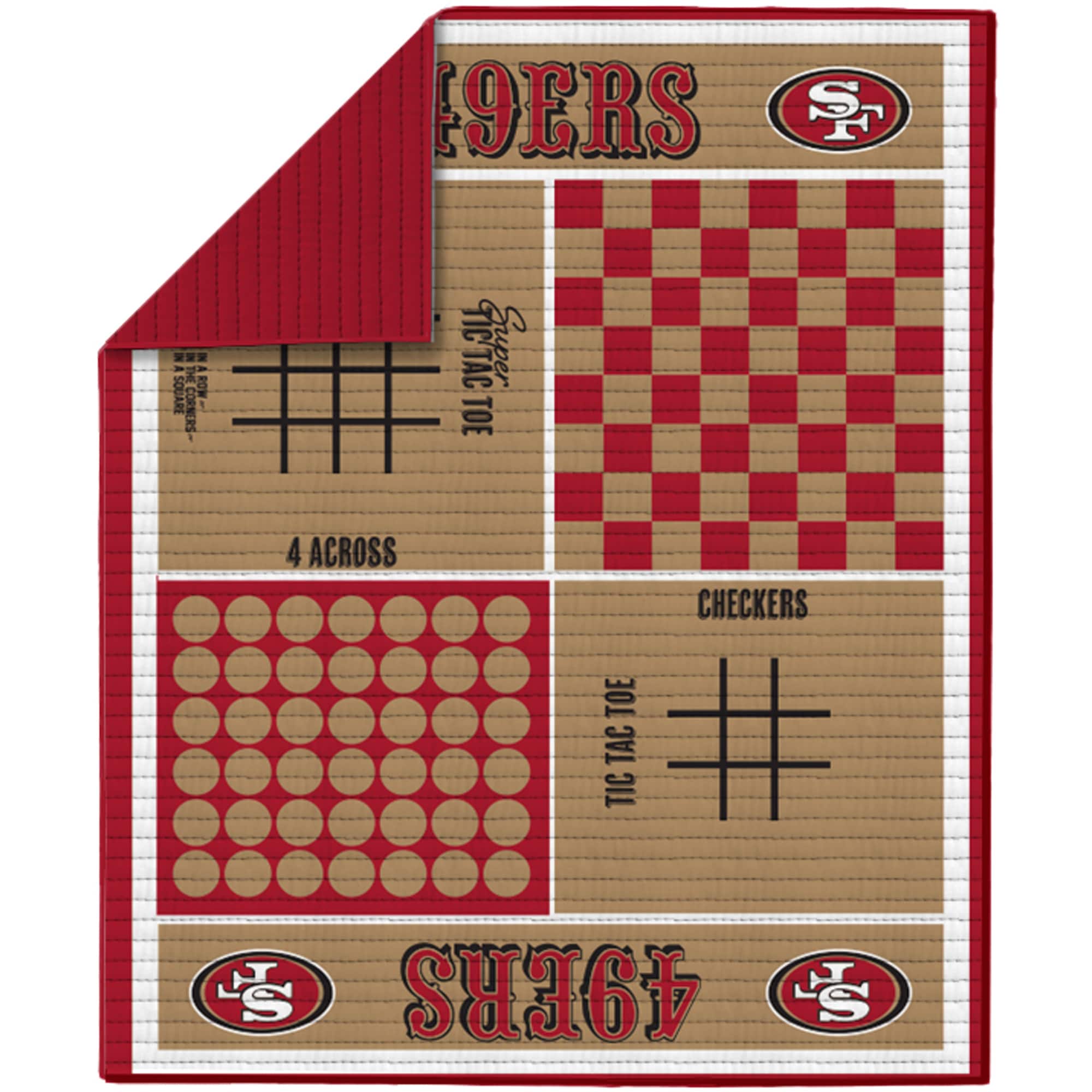 4 SQUARES - 4 ACROSS  
TIC TAC TOE  
CHECKERS  
4 ACROSS  
TIC TAC TOE