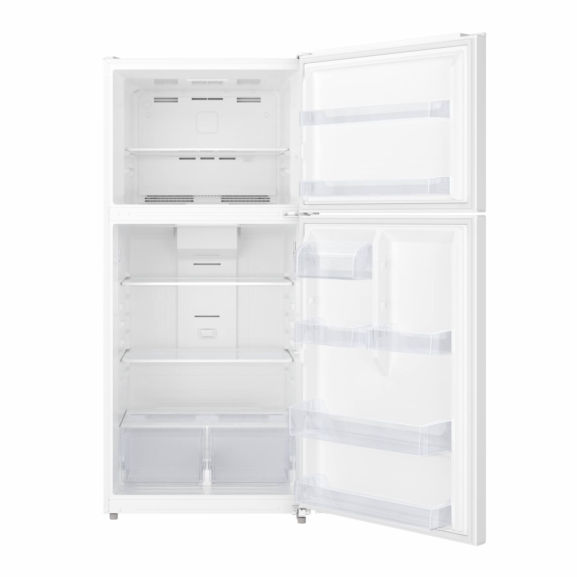 Alt View 3. Koolmore - 30 In. 18 Cu. Ft. Top-Freezer Household Refrigerator in White, Energy Star Certified - White.