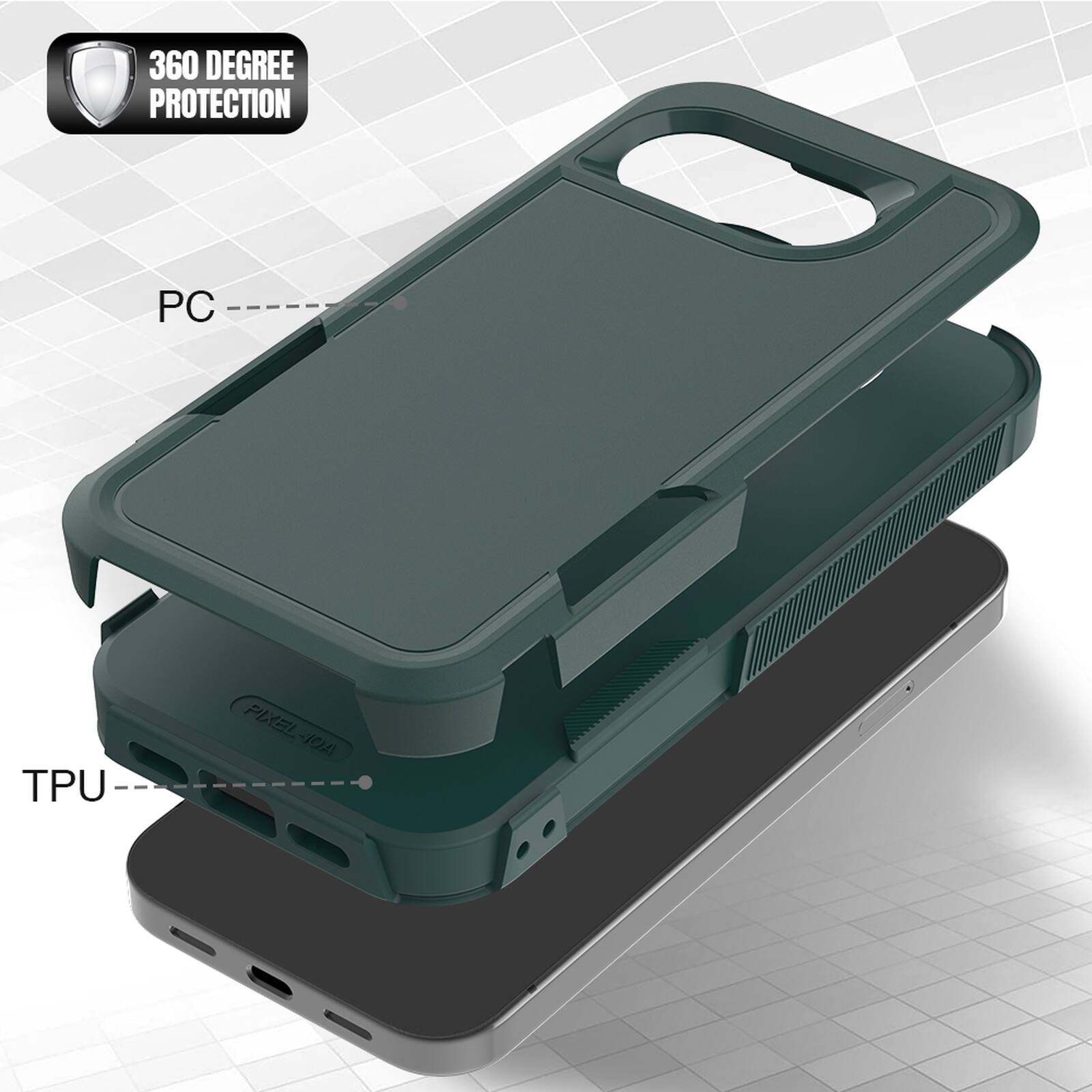 360 DEGREE PROTECTION

PC

TPU

PIXEL -10A