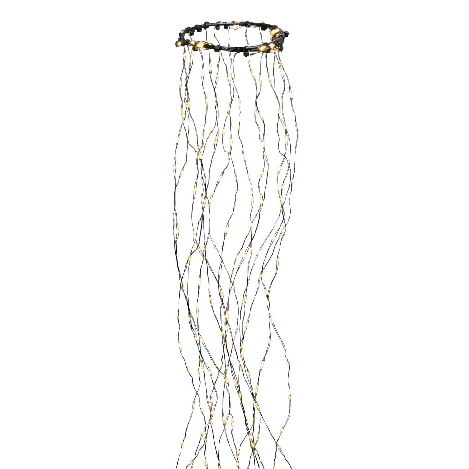 Celebrations - Platinum LED Big Seed Cluster Warm White 832 ct String Christmas Lights 8 ft.