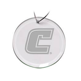 Jardine - Tennessee Chattanooga Mocs 3'' Round Glass Ornament - Multicolor