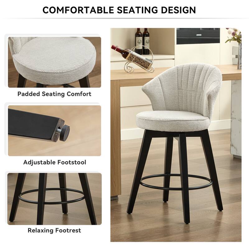 COMFORTABLE SEATING DESIGN

- Padded Seating Comfort
- Adjustable Footstool
- Relaxing Footrest