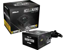 ASRock - Challenger CL-750G 750W 80 PLUS GOLD, ATX3.1/PCIe5.1 Power Supply