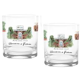 Indigo Falls - Florida Gators 16oz. Laura Wilcox University Hall Two-Piece Rocks Glass Set - Multicolor