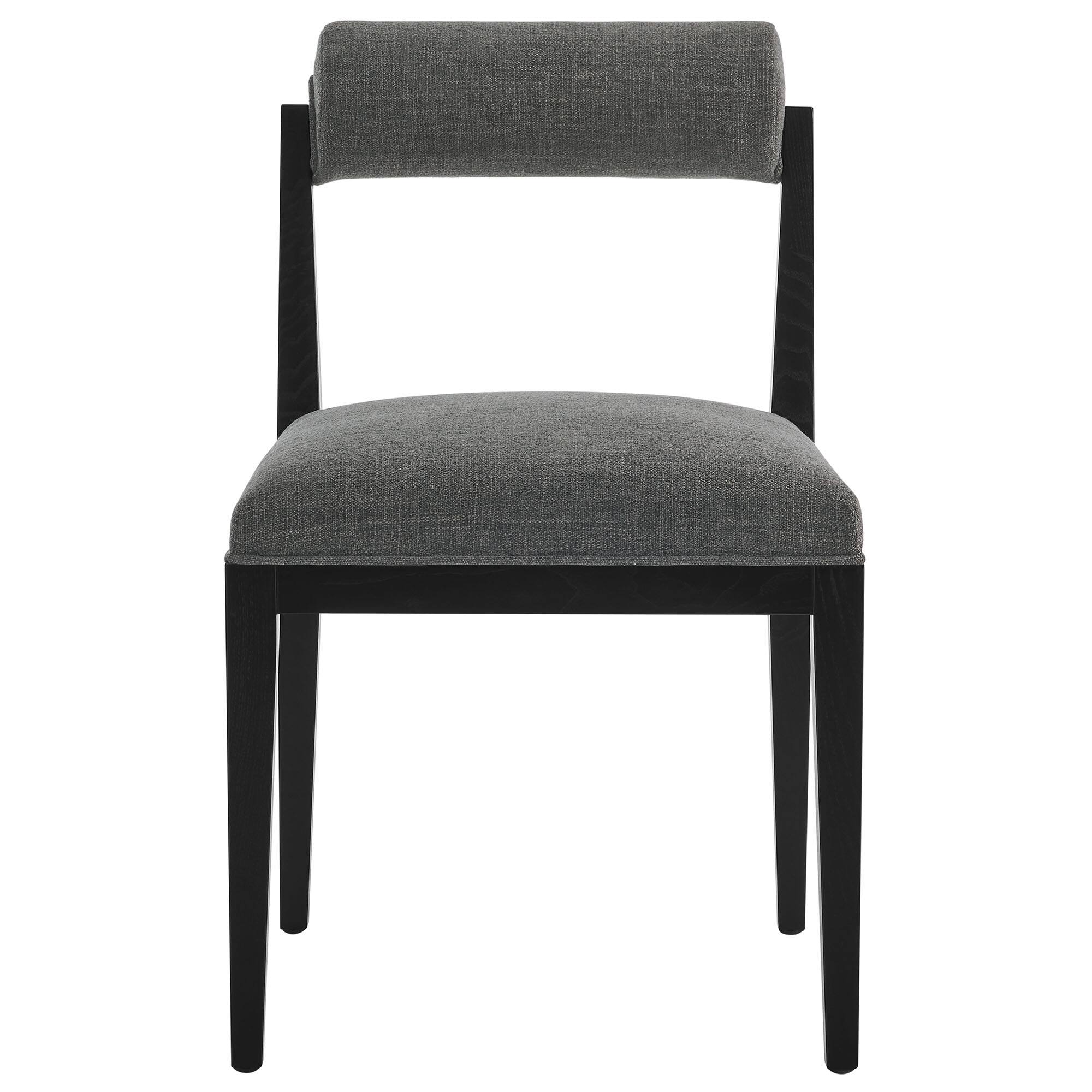 Alt View 2. Modway - Kai Fabric Dining Chair by Modway - Black.