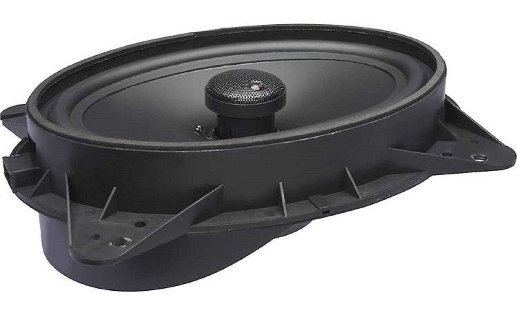 Alt View 13. Powerbass - OE Series 6x9in. 2-Way Coaxial OEM Replacement Speaker with Injection-Molded Polypropylene Woofer Cone - black.