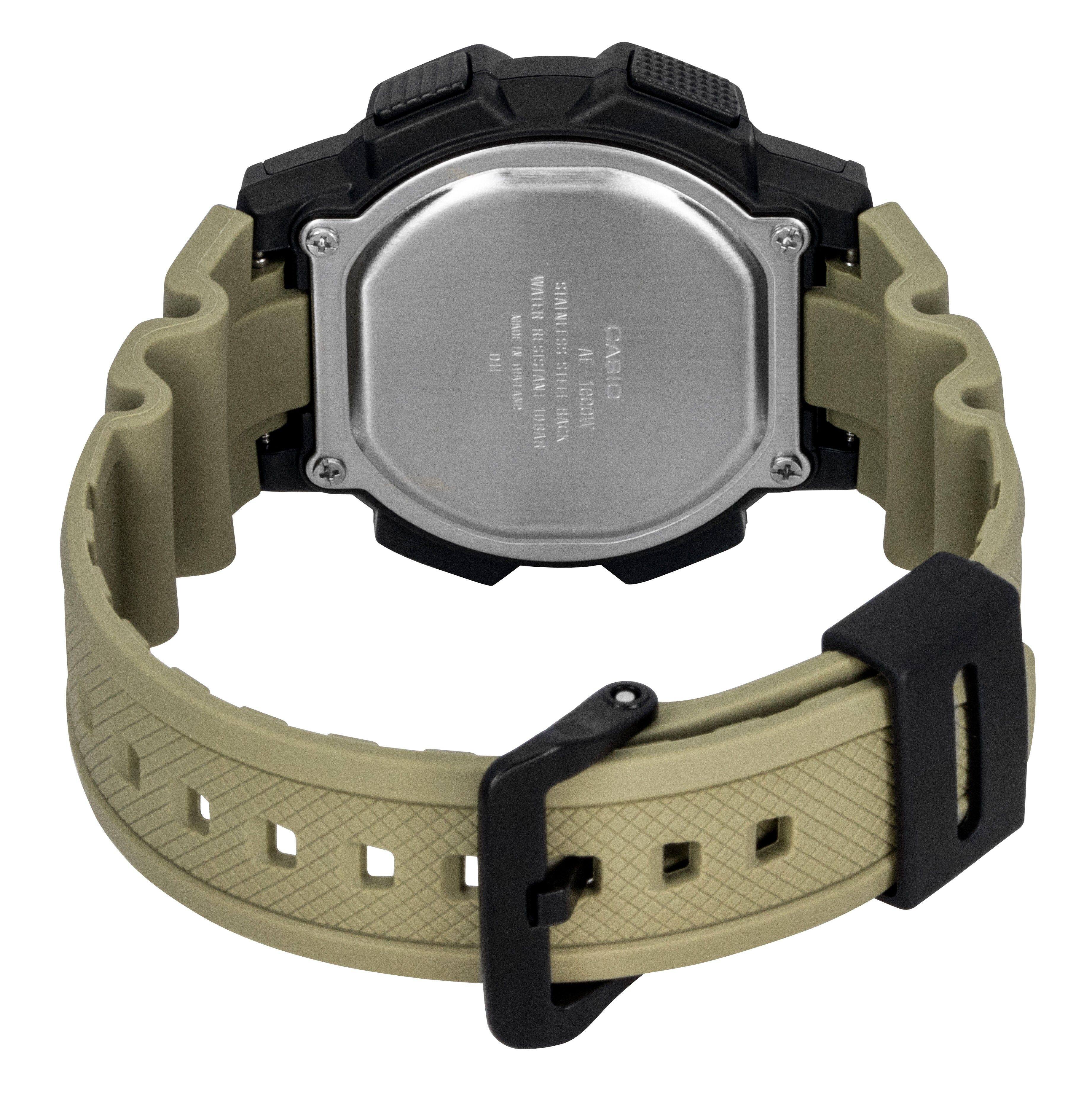 DIII  
BON IN THAILAND  
WATER RESISTANT  
STAINLESS STEEL BACK  
AE 1000W  
CASIO