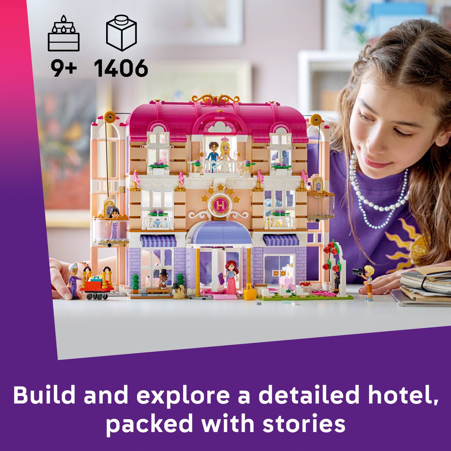 9+ 1406  
Build and explore a detailed hotel, packed with stories