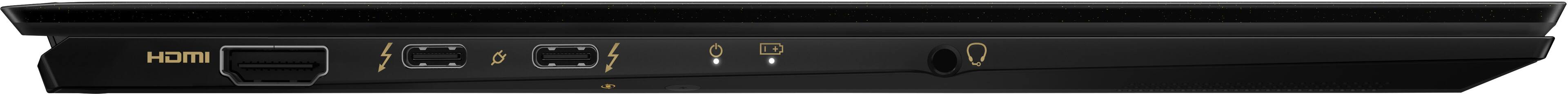 Alt View 15. MSI - Prestige 13”AI+ - Ukiyoe Edition 13.3"OLED Laptop- Intel Core Ultra 7-258V– Intel ARC Graphics with 32GB Memory– 1TB SSD - Stellar Gray.