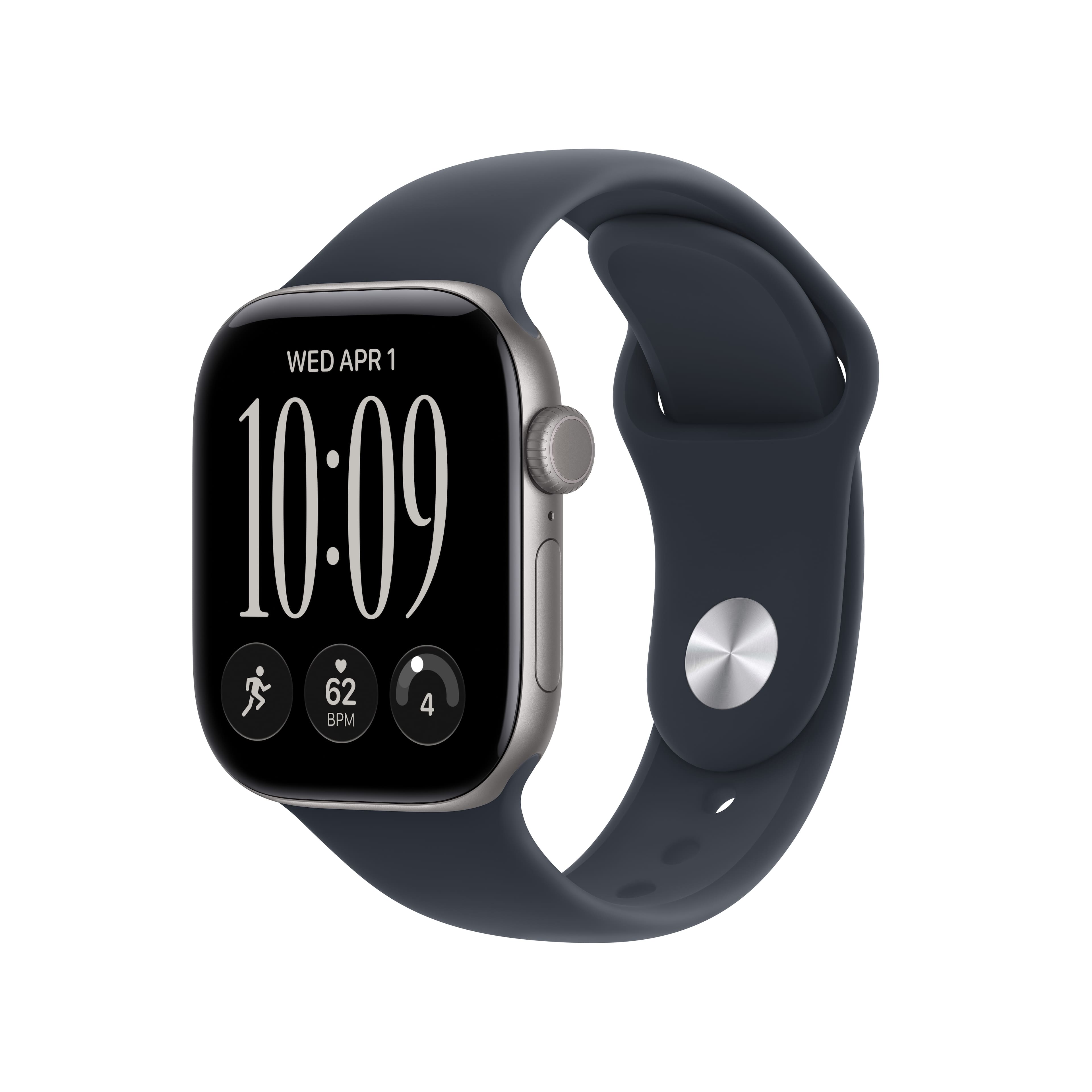 Space Gray - Aluminum - Wristwatch - Navy Blue