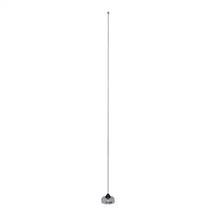 Front. Tram - 200-Watt Pretuned 150-162 MHz Chrome-Nut Quarter-Wave Antenna with NMO Mounting - Stainless Steel.