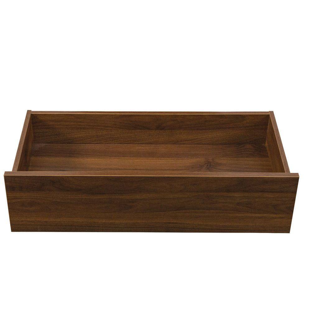 Alt View 7. Kadyn - 71-Inch Tall Freestanding Kitchen Pantry with Pull-Out Shelf - Walnut - Brown.