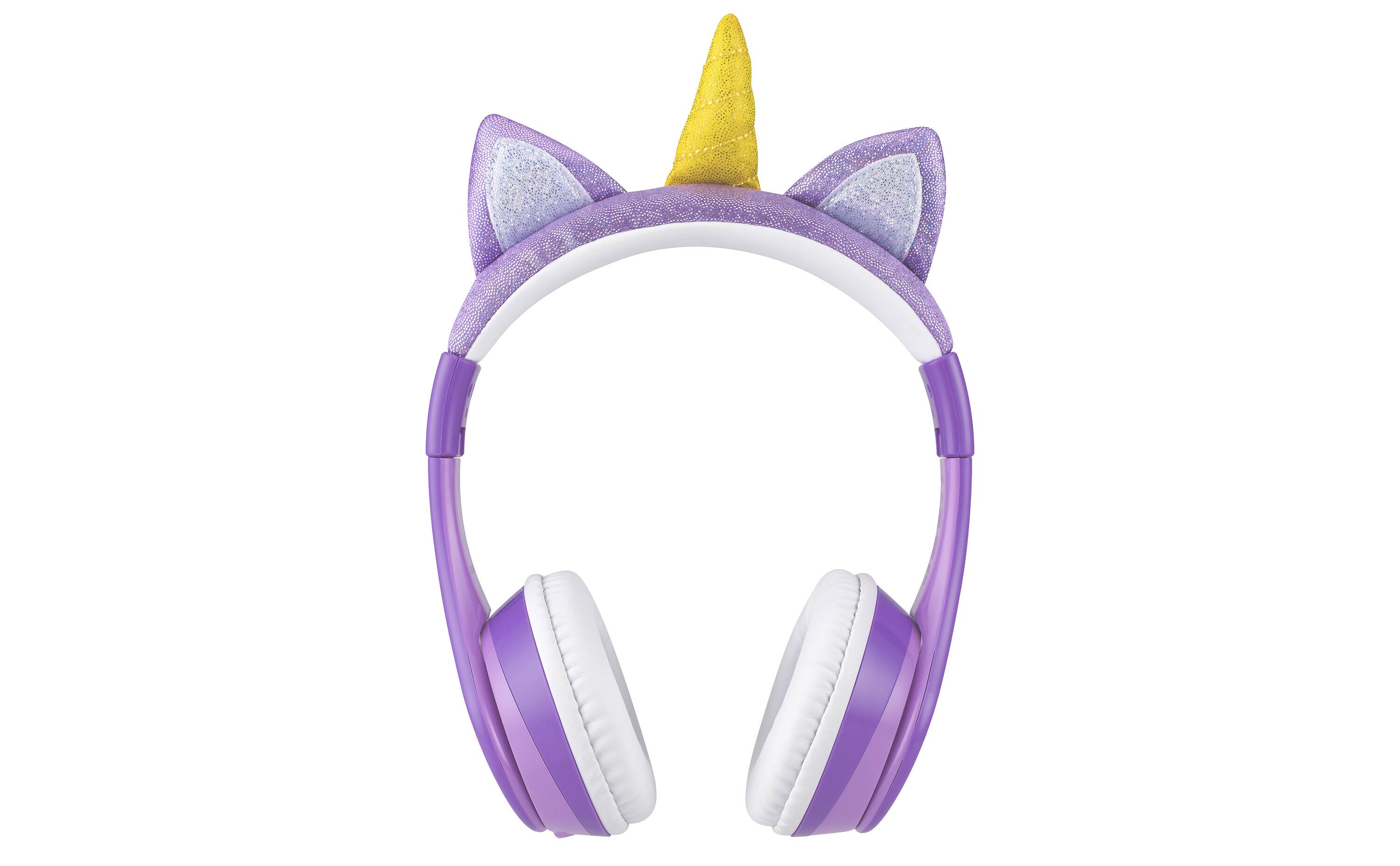 Back. eKids - eKids Unicorn Academy Bluetooth Headphones for Kids, Wireless Headphones for School, Home, or Travel - Multicolor.