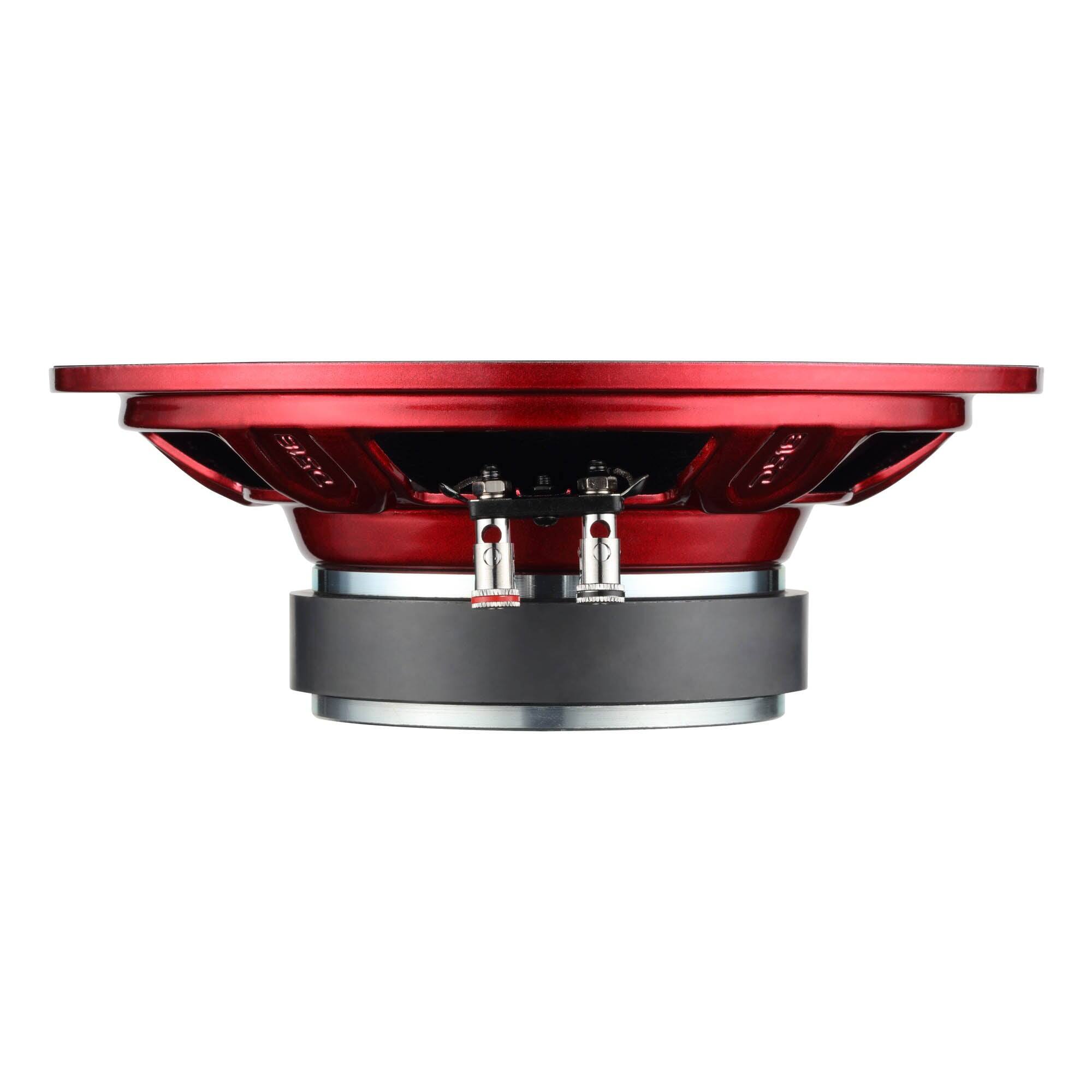 Alt View 2. DS18 Audio - PRO-X 8" Shallow-Mount Mid-Range Loudspeaker with Bullet, 250W RMS 4-Ohm.